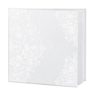 Księga Gości PartyDeco 21x19.7cm/22 Biała